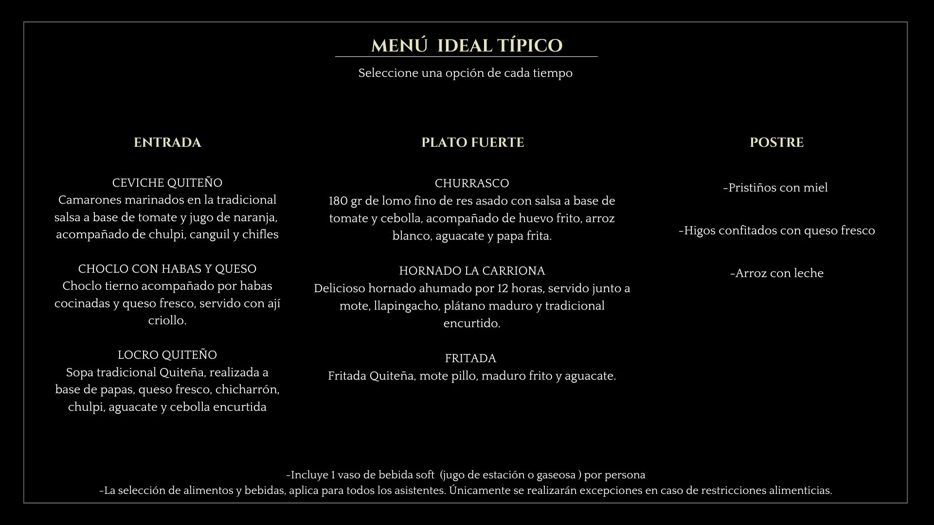 Eventos - Hacienda La Carriona