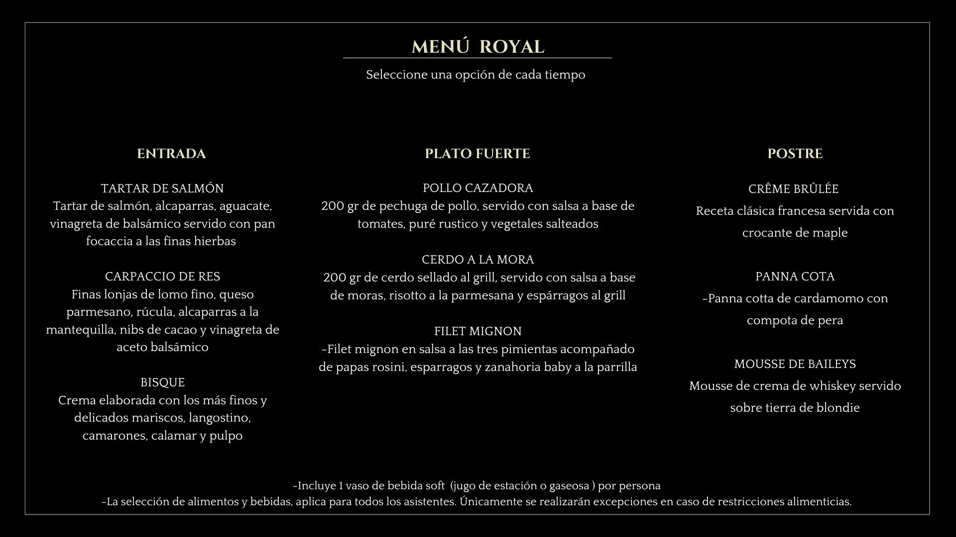 Eventos - Hacienda La Carriona